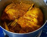 Hình bước làm 4 của món Phá lấu sách bò