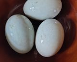 A picture of step 1 of Salted Egg Yolk with Bitter Gourd.