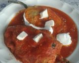 A picture of step 16 of Chiles Rellenos *Traditional Dish for the Patriotic Month* 😋.