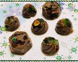 A picture of step 2 of Tutti frutti chocolates.