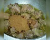 A picture of step 2 of Karim's style Mutton Nihari.