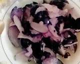 A picture of step 1 of Java plum (jamun) juice 🍹.