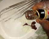 A picture of step 4 of Sinasir(Rice pancake)waffles.