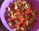 Foto del paso 2 de la receta: Pisto de verduras y atún al horno