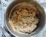 A picture of step 5 of Bharwa karela.