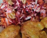 Foto del paso 7 de la receta: ALITAS DE COLIFLOR CON ENSALADA (VEGANO)