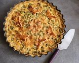 Une image de l'étape 4 de Tarte pommes/rhubarbe.