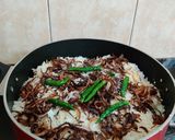 A picture of step 9 of Butter Chicken Biryani.