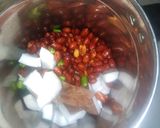 A picture of step 1 of Coconut chutney with groundnut.