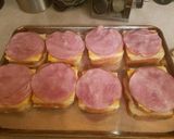 A picture of step 4 of Easy Grilled Ham and Cheese Sandwiches.