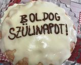 Egyszerű barackos torta recept fázis 4 fotója
