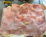 Une image de l'étape 5 de Lasagnes de Courgettes au Jambon, Béchamel et Fromage.