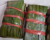 Foto langkah ke 3 dari resep Burasa (Buras Beras Merah).