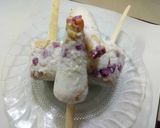 A picture of step 4 of Pear & pomegranate kulfi (Navratri vrat special).
