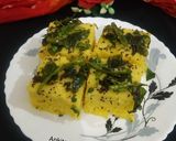 A picture of step 3 of Dhokla.