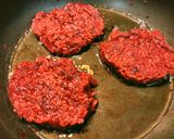 Céklaburger grillzöldségekkel recept fázis 5 fotója