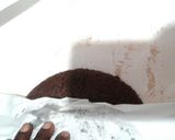 A picture of step 7 of 5 minute cake in frying pan(Swiss roll).