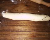 A picture of step 3 of Cinnamon rolls.