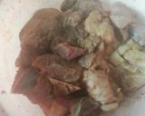 A picture of step 1 of Grilled pork #festive season #kisumu.