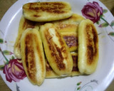 Foto langkah ke 1 dari resep Pisang Bakar Karamel Vla Santan.