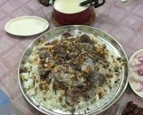 صورة لخطوة 12 من وصفة المنسف الاردني الاصلي من عمل ام حمزة حتاملة