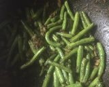 A picture of step 3 of Desi French Beans.