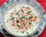 A picture of step 4 of Cucumber Raita.