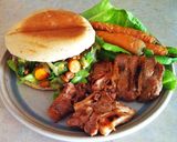 รูปขั้นตอนการทำที่ 14 ของ BLT English muffin natto