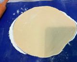 Une image de l'étape 8 de Tarte aux bananes, citron et mascarpone.