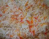 A picture of step 2 of Creamy biryani.