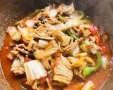 รูปขั้นตอนการทำที่ 2 ของ หมูผัดกิมจิ คีโต