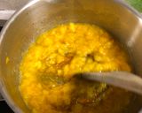A picture of step 1 of Two Ingredient Peach Jam.