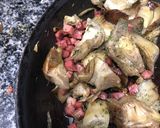 Foto del paso 6 de la receta 12. Alcachofas con jamón (entrante verdura)