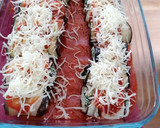 Foto del paso 5 de la receta: Canelones de berenjena rellenos de queso y espinacas