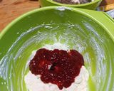 Epres, banános, mascarponés, tejszínes torta recept fázis 5 fotója