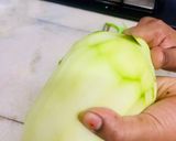 #कच्चा पपीता व्रत लड्डू रेसिपी चरण 1 फोटो