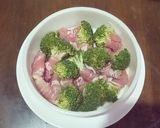 รูปขั้นตอนการทำที่ 1 ของ หมูสไลซ์พันบรอกโคลี - คีโต