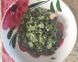 A picture of step 3 of Purslane and Ricotta Frittata.
