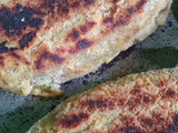 Milanesas ahumadas de berenjena rellenas de queso🍆