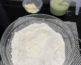 Foto langkah ke 3 dari resep Roti Kasur Kental Manis Matcha.