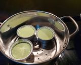 Foto langkah ke 5 dari resep Kue Bolu Pandan Merekah (no egg no mixer).