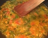 A picture of step 4 of Mixed Veg Soup.