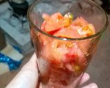 Hình bước làm 2 của món Cà chua dầm đường