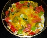 A picture of step 3 of Lunch Meat Egg Frittata by Chef Hamdy Morsy.