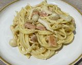 Foto langkah ke 7 dari resep Spaghetti Creamy Mushroom.