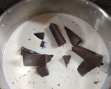 Foto del paso 1 de la receta: Tarta de chocolate y galletas