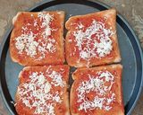 A picture of step 3 of Easy & Quick Bread pizza.