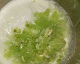 A picture of step 1 of Oats paratha with cucumber raita.