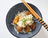 Foto langkah ke 4 dari resep Airfryer Chicken Nanban チキン南蛮.