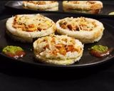 A picture of step 7 of Paneer Tikka Bread coins.